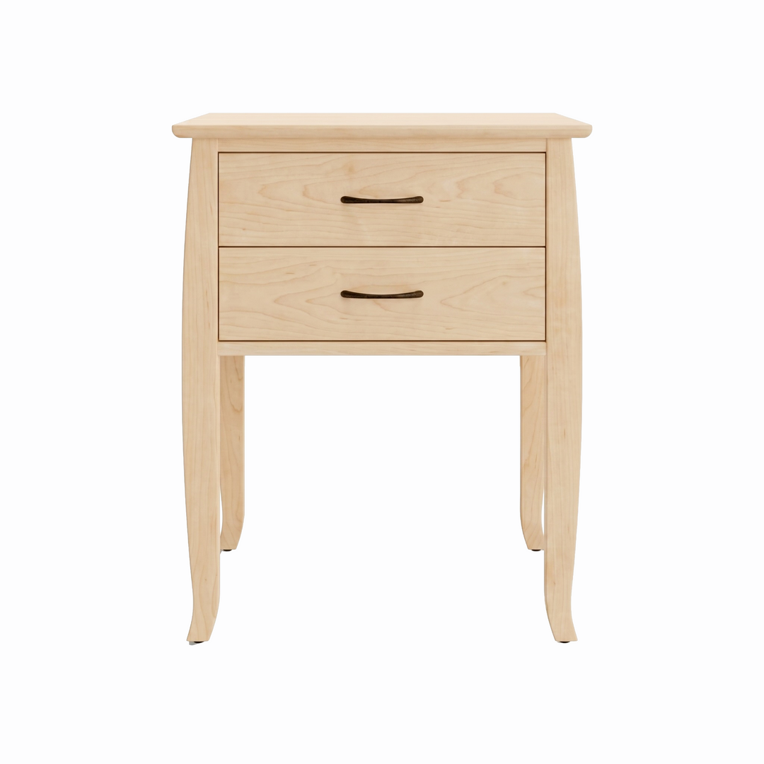 JA10-2 - Cascade Two Drawer Nightstand