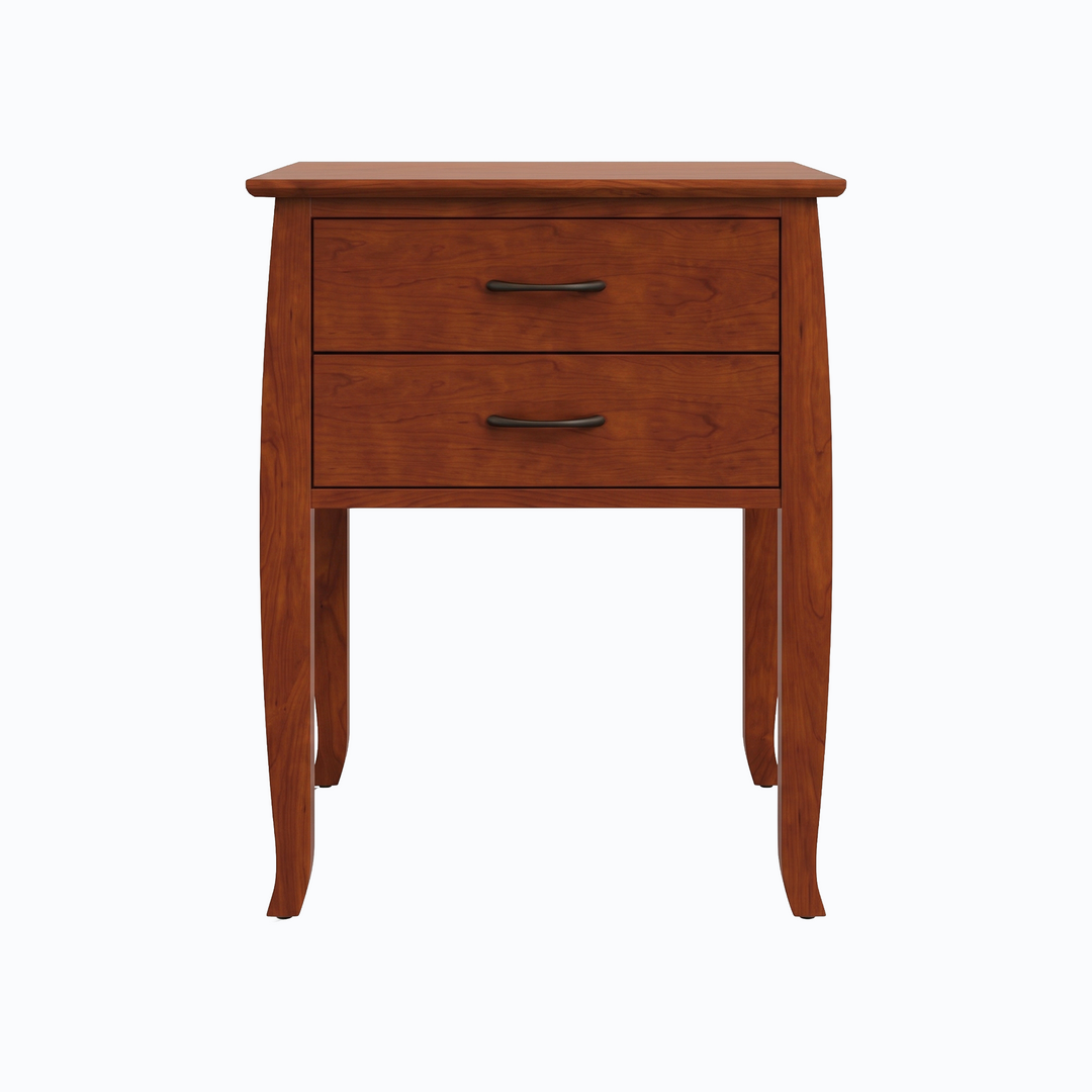 JA10-2 - Cascade Two Drawer Nightstand