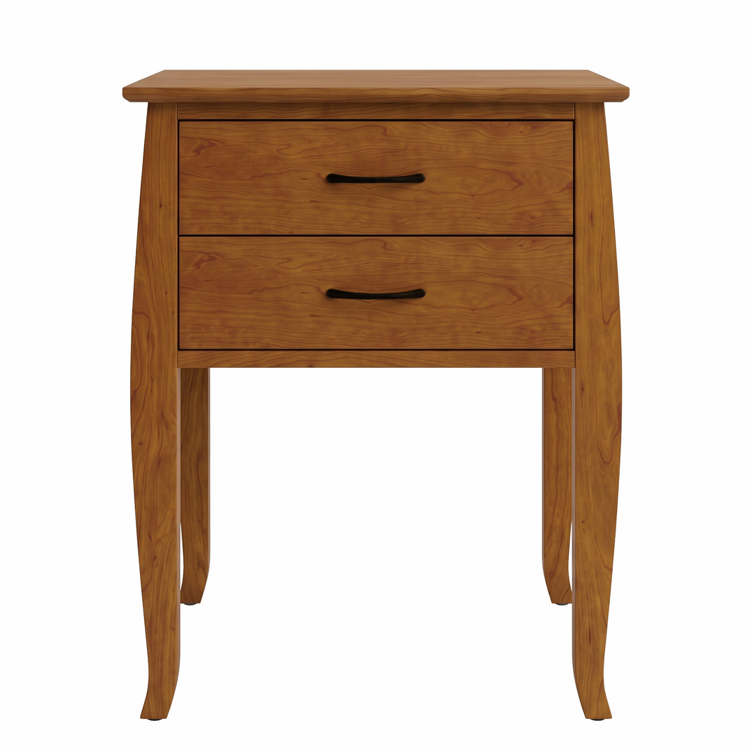 JA10-2 - Cascade Two Drawer Nightstand
