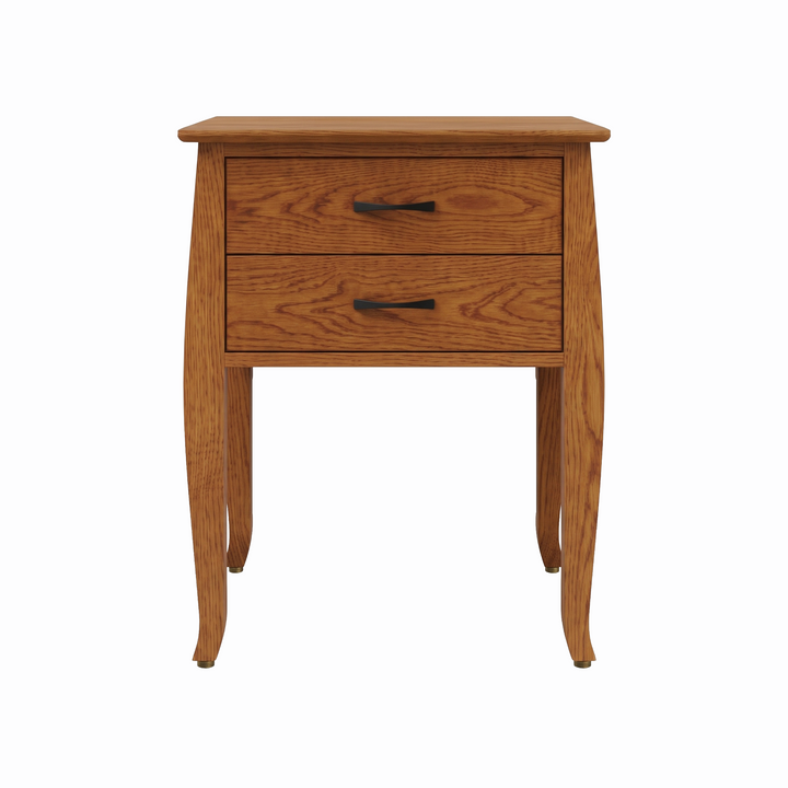 JA10-2 - Cascade Two Drawer Nightstand