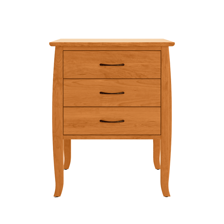 Cascade Three Drawer Nightstand