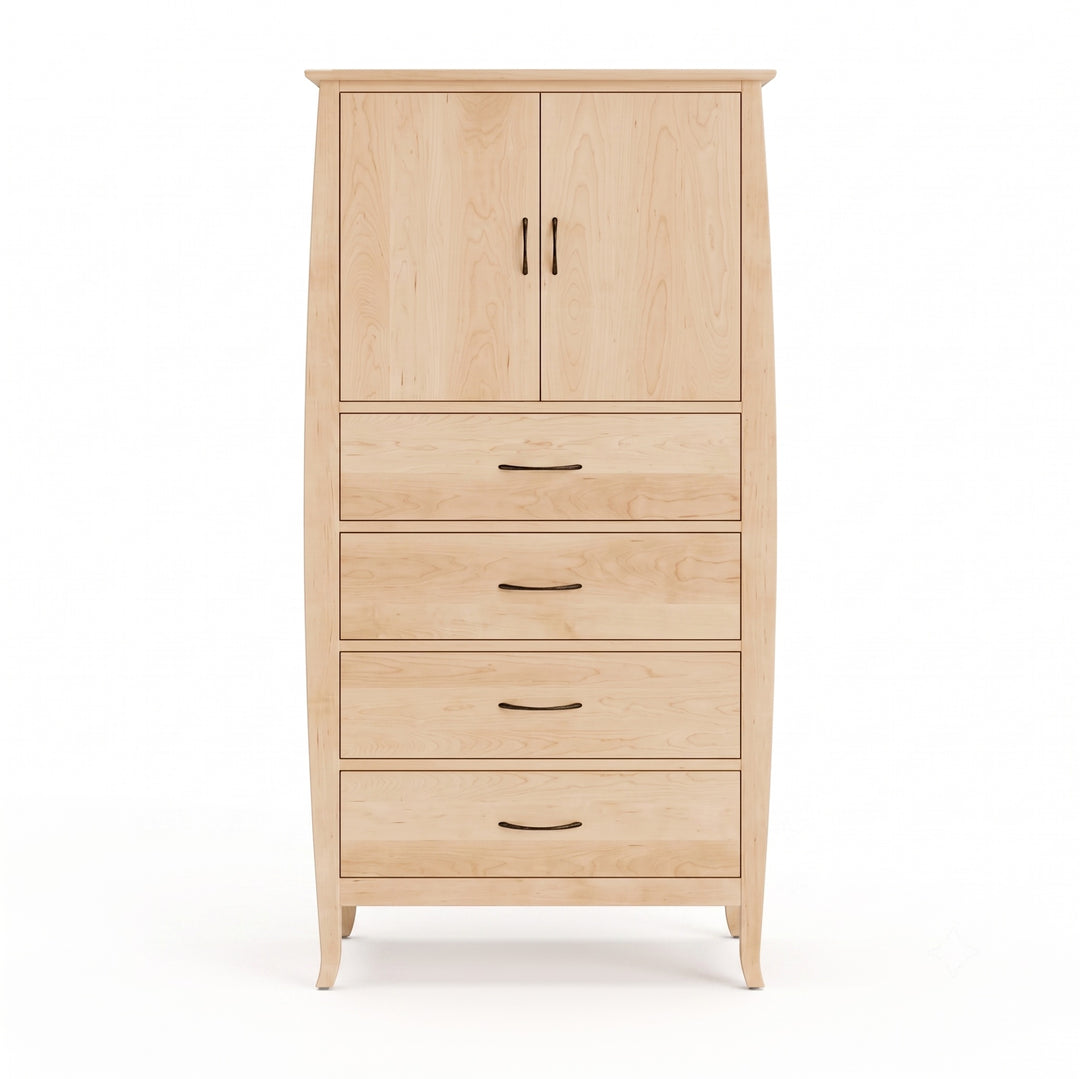 JA12 - Cascade Four Drawer Door Chest