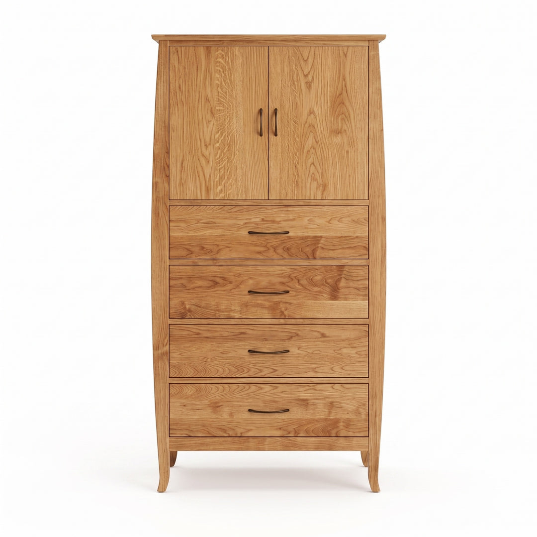 JA12 - Cascade Four Drawer Door Chest
