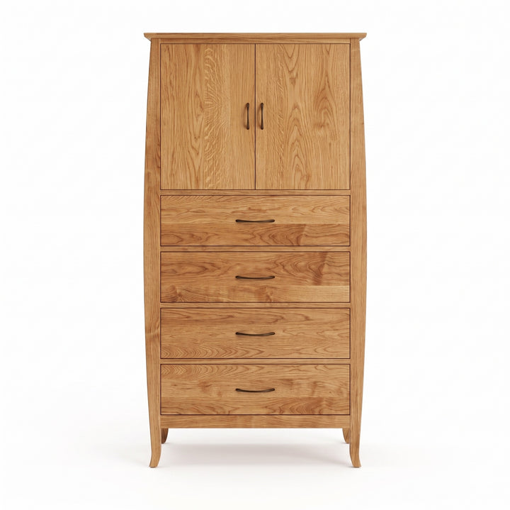 JA12 - Cascade Four Drawer Door Chest