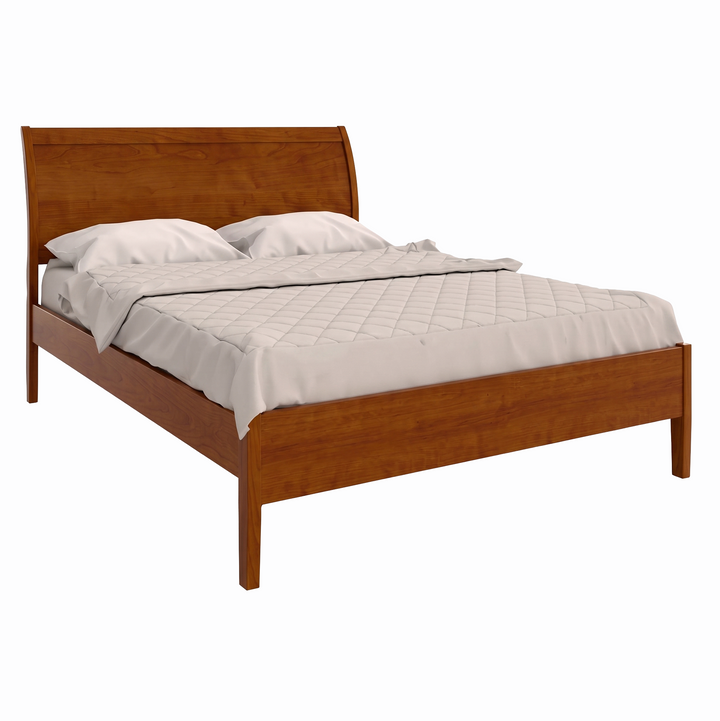 AB14-LF - Cascade Sleigh Bed Low Footboard