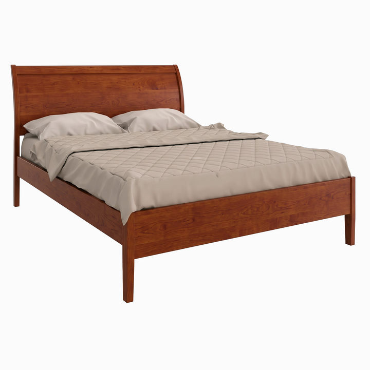 AB14-LF - Cascade Sleigh Bed Low Footboard