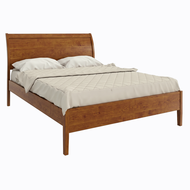 AB14-LF - Cascade Sleigh Bed Low Footboard