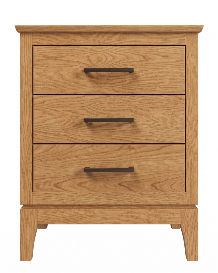 NW10-3 - Norwich Three Drawer Nightstand