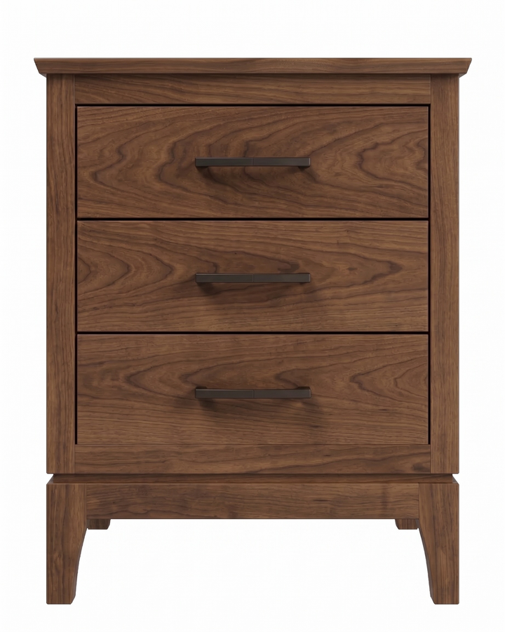 NW10-3 - Norwich Three Drawer Nightstand