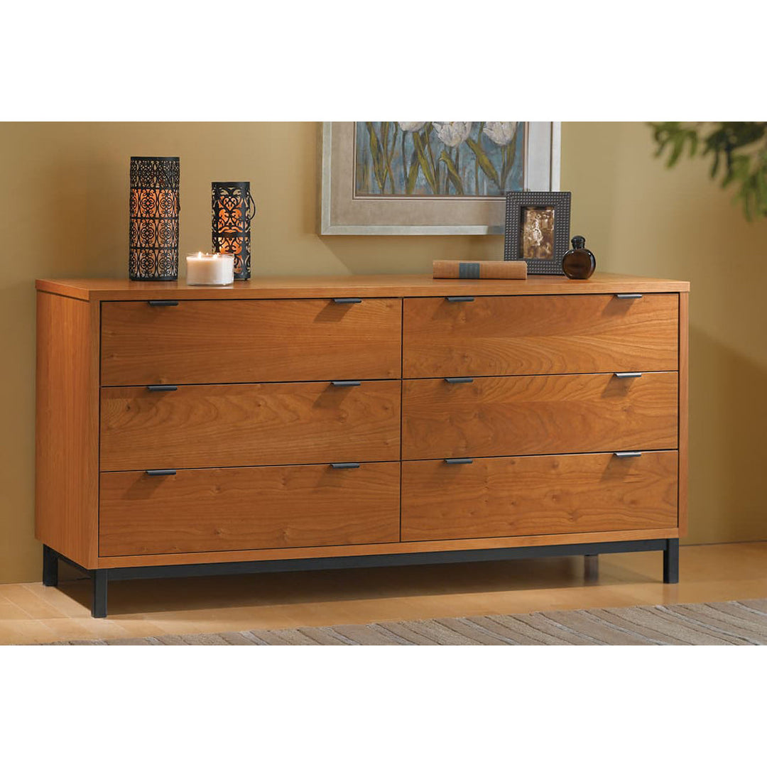 SL02 - Solace Six Drawer Dresser
