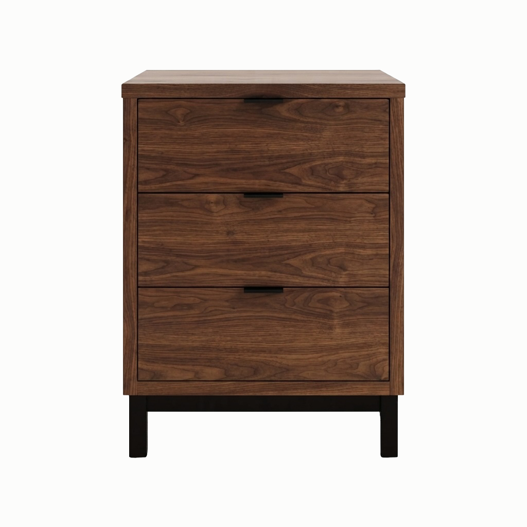 SL10-3 - Solace Three Drawer Nightstand