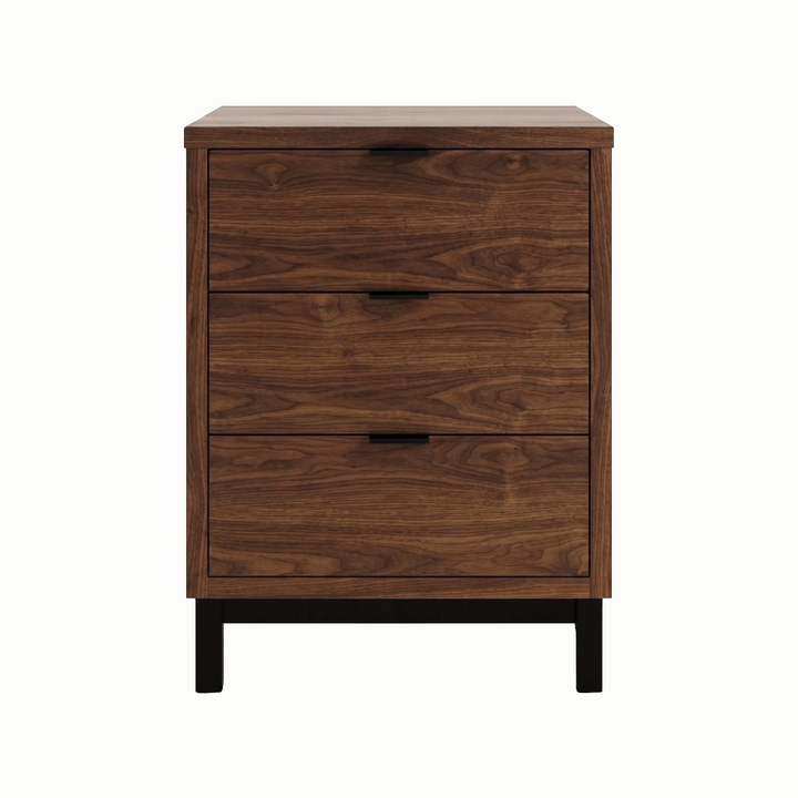 SL10-3 - Solace Three Drawer Nightstand