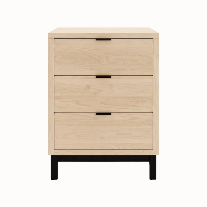 SL10-3 - Solace Three Drawer Nightstand