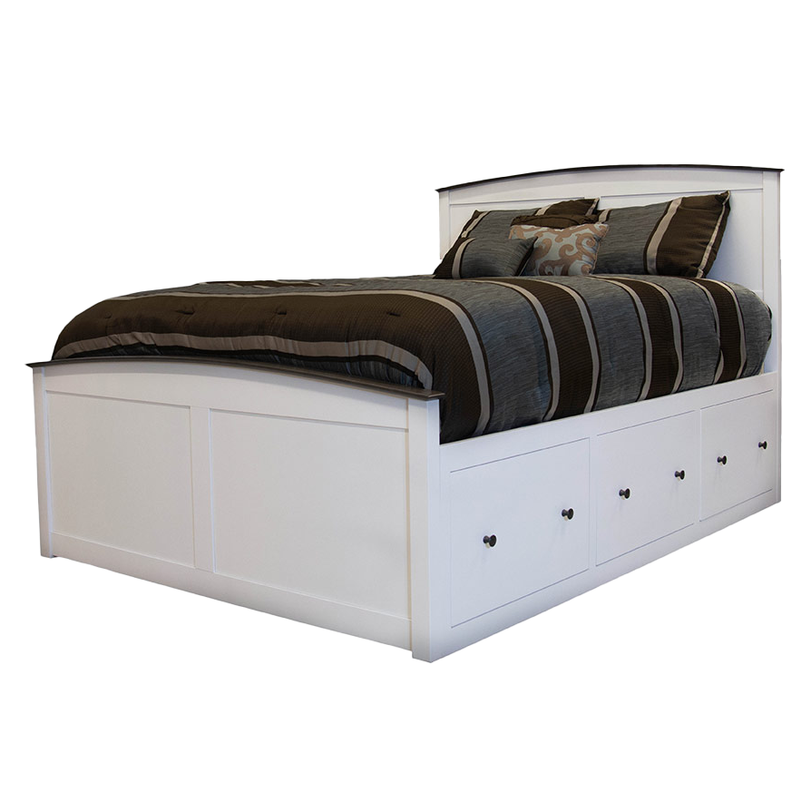 Shoreline Captains Panel Bed 3x3