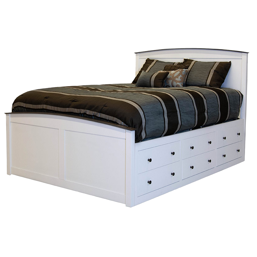 SO14 - Shoreline Captains Panel Bed 6x6