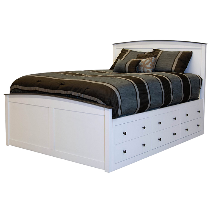 SO14 - Shoreline Captains Panel Bed 6x6