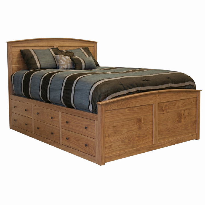 Shoreline Captains Panel Bed 6x3