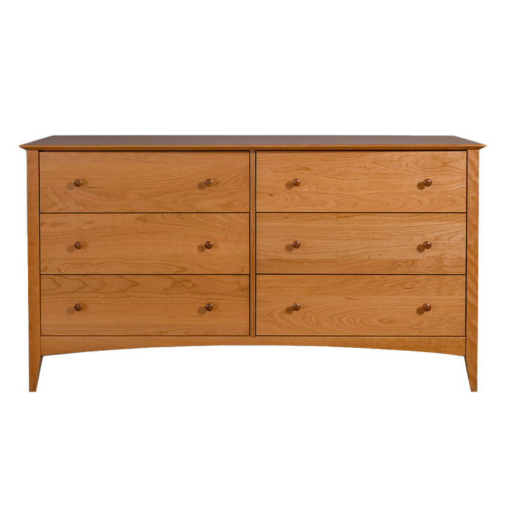 TD02 - Traditional Six Drawer Dresser