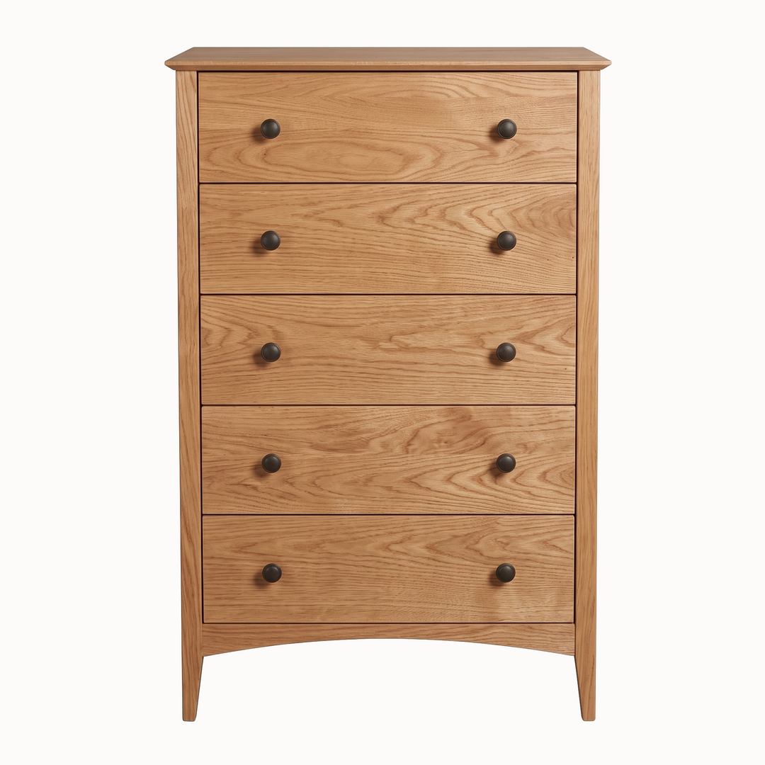 TD05 - Traditional Five Drawer Chest