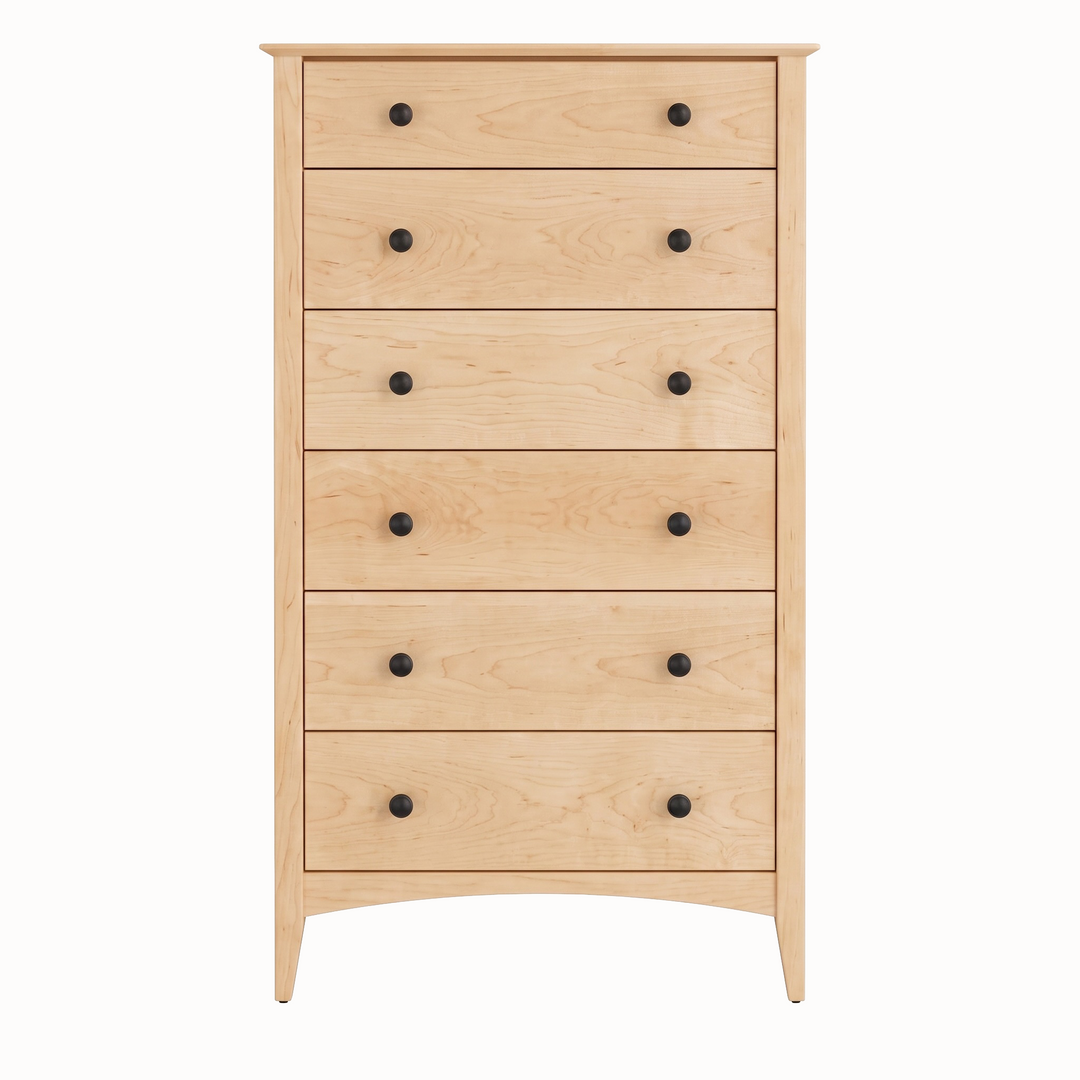 TD06 - Traditional Six Drawer Chest