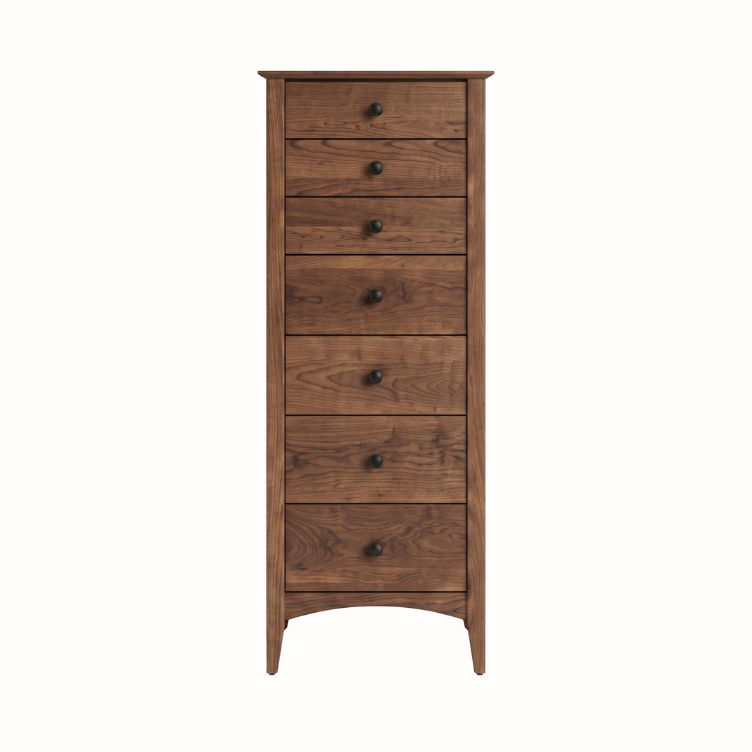 TD07 - Traditional Seven Drawer Lingerie Chest
