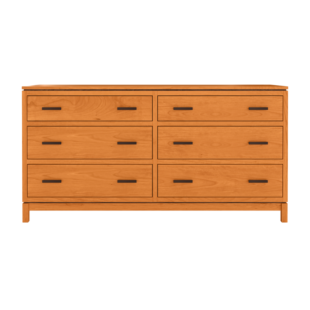 Truman Six Drawer Dresser - Cherry Base
