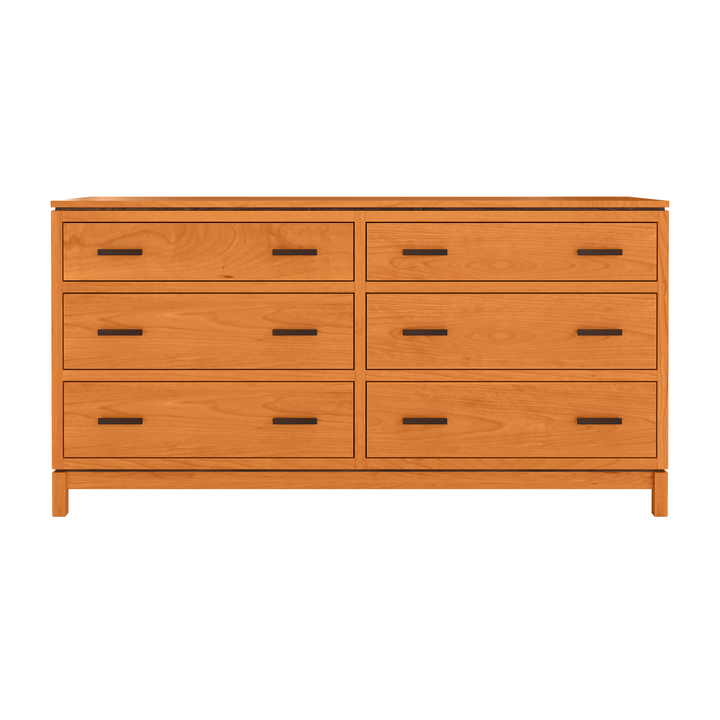 Truman Six Drawer Dresser - Cherry Base