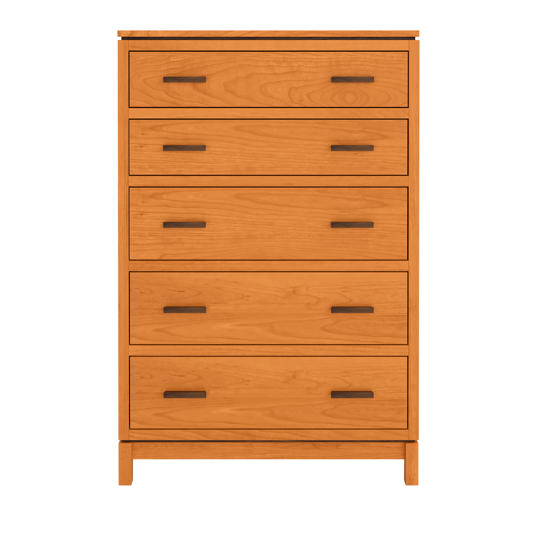 Truman Five Drawer Chest - Cherry Base