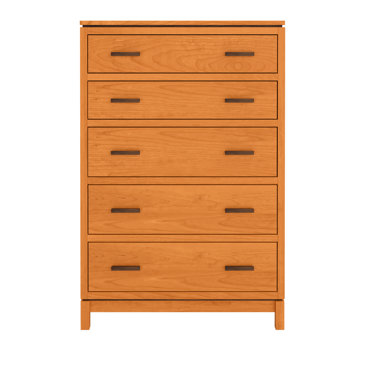 Truman Five Drawer Chest - Cherry Base