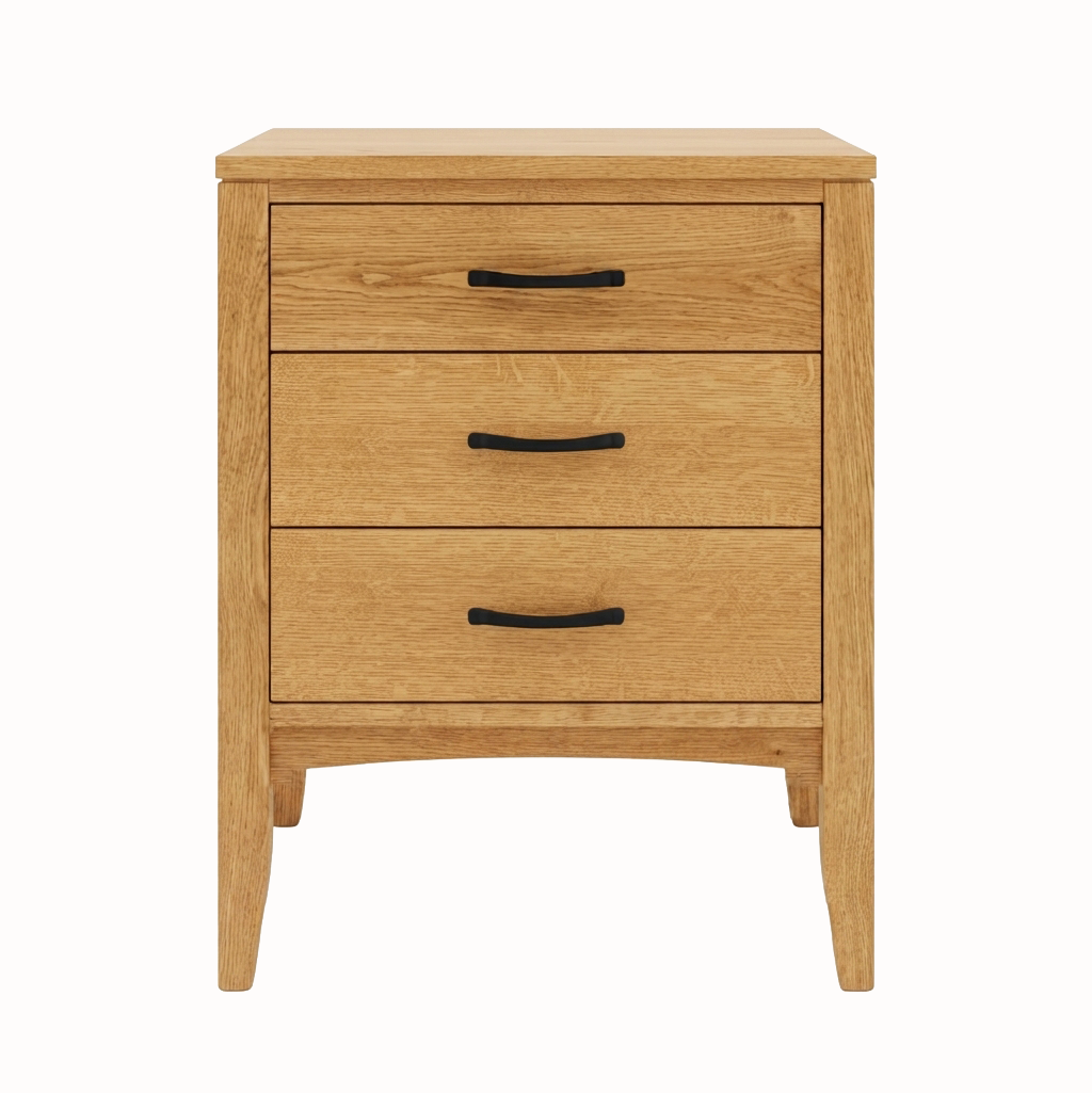 WE10-3 - Weybridge Three Drawer Nightstand