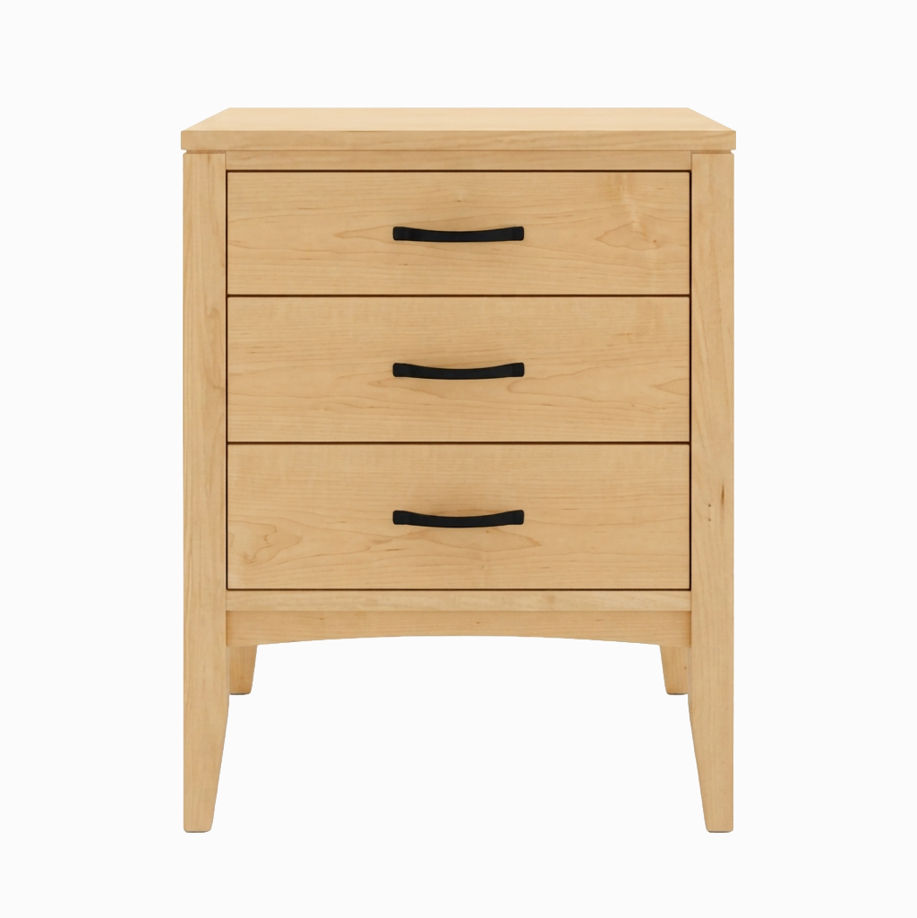 WE10-3 - Weybridge Three Drawer Nightstand