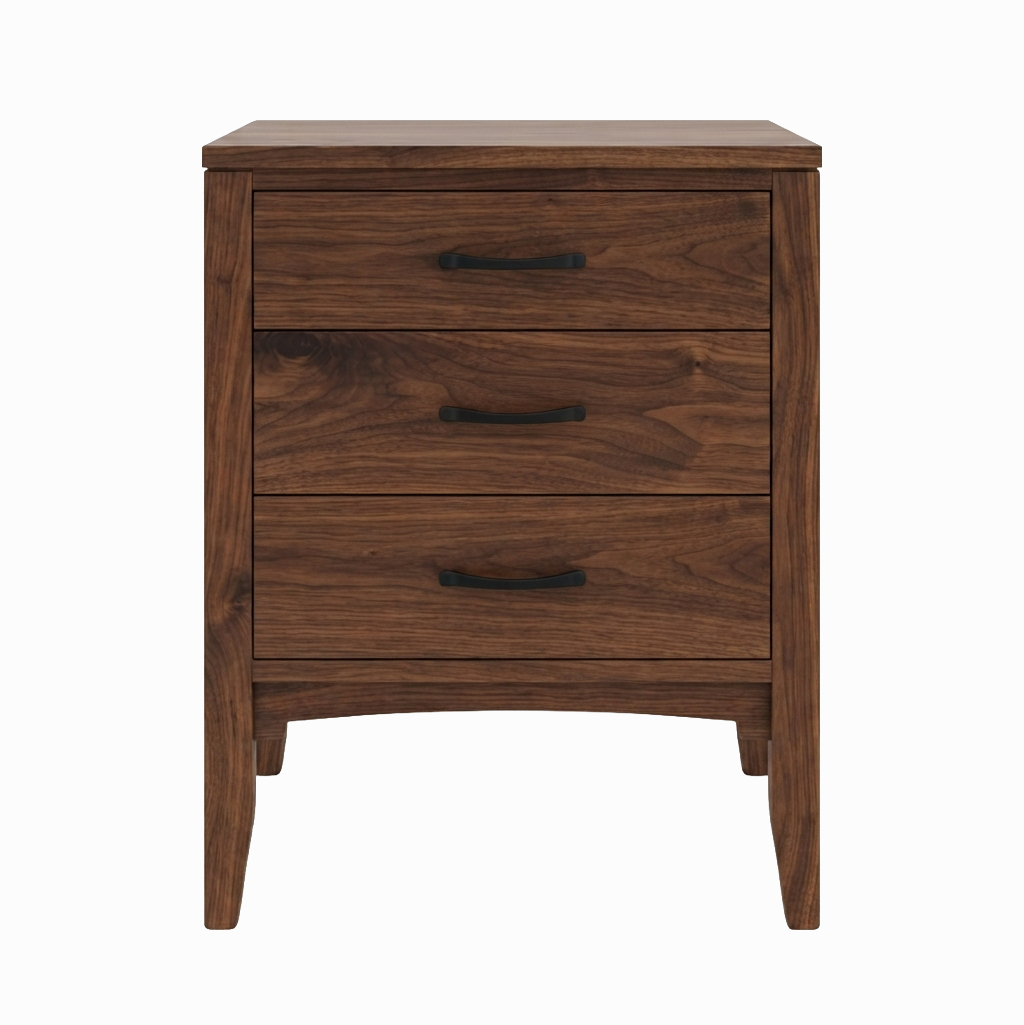 WE10-3 - Weybridge Three Drawer Nightstand